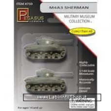 Pegasus M4A3 Sherman (qty 2) Scala 1/144