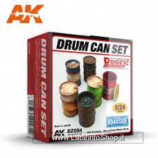 AK-Interactive DZ004 DRUM CAN SET 1/24