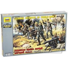 Zvezda 8083 German Infantry WWI 1/72