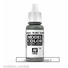 Vallejo Model Color 70.863 Gunmetal Grey 17ml