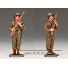 DD159 US Soldier Port Arms