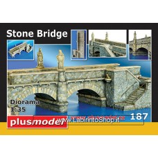 PlusModel Plus 187 - Stone bridge 1/35