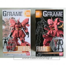 Gundam G Frame msn-04 Sazabi set di 2 Armor + Frame