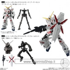 Gundam G Frame Rx-0 Unicorn Gundam Set di 2 Armor + Frame
