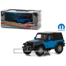 Jeep Wrangler All-Terrain The General Mopar year 2010 blue / black 1:43