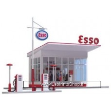 Busch Gas Station ESSO H0-Scale - 1005