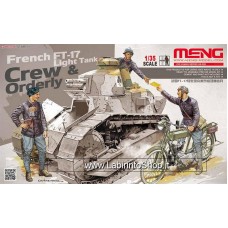 Meng French Light Tank Crew & Orderly