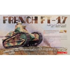 Meng Model TS011 TS-011 French FT-17 Light Tank 1/35