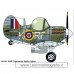 Tiger Model (Cute Scale) WWII British Royal Air Force Supermarine Spitfire