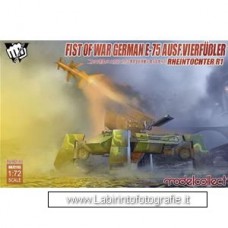 ModelCollect Fist of War German E-75 Ausf.Vierfubler Rheintochter R1 1/72