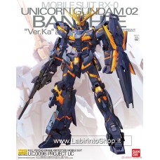 Bandai Master Grade MG 1/100 RX-0 Unicorn Gundam 02 Banshee Ver.Ka Gundam Model Kits