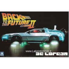 Aoshima Back to the Future De Lorean Part II (Model Car) 1/24