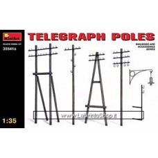 Miniart 35541 Telegraph Poles