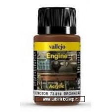 Vallejo Weathering Effects 73.818 Brown Engine Soot 40 ml
