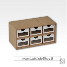 Hobby Zone - Drawers Module x 6 - OM01a