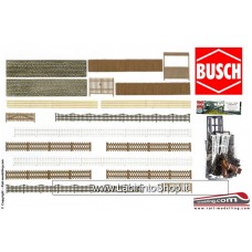 Busch HO 6017 - HO Assorted Walling