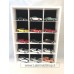 Wood Display Stand with Plastic Shelves for 15 Models - 48 x 37 x 9.5cm
