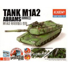 Academy 4d Puzzle Abrams Tank
