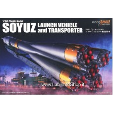 Good Smile Company Soyuz Rocket & Transport Train Plastic Model Kit 1/150 32 cm