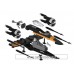 Revell Star Wars Build & Play Poe's Boosteed X-wing Fighter