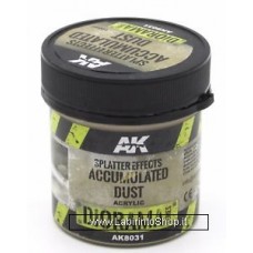 AK Interactive AK8031 Splatter Effects Accumulated Dust