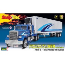 Revell 85-1981 - Snap-Tite - Freightliner With Trailer 1/32 Kit