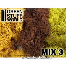 Islandmoss - Yellow and Brown Mix