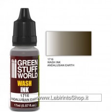 Green Stuff World Wash Ink ANDALUSIAN EARTH
