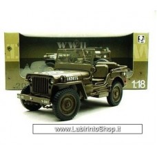 Welly - Scale 1/18 - Jeep Willys US Army Open