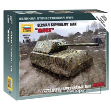Zvezda 6213 German SuperHeavy Tank Maus 1/100