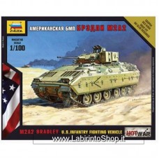 Zvezda 7405 Us Infantry Fighting Vehicle M2A2 Bandley 1/100