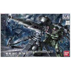 Bandai High Grade HG 1/144 Zaku II + Big Gun (Gundam Thunderbolt Ver.) Gundam Model Kits