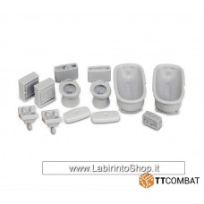 TTCombat Tabletop Wasteland Bathroom Accessories DCSRA019
