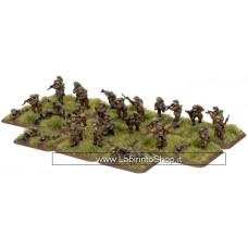 Flames of War - 3 squads with AT Rifle and Light Mortar Rifle Company 1/100