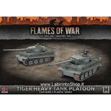 Flames of War - Tiger Heavy Tank Platoon (2 tanks) 1/100