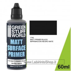 Green Stuff World Matt Surface Primer 60ml - Black