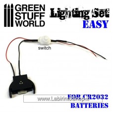 Green Stuff World LED Lighting Kit with Switch