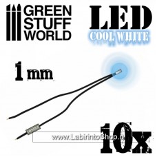 Green Stuff World Cool White LED Lights - 1mm