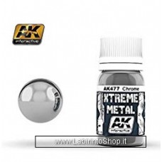 AK Interactive - AK477 - Xtreme Metal - Chrome - 30ml