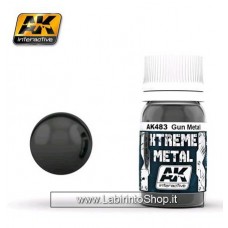 AK Interactive - AK483 - Xtreme Metal - Gun Metal - 30ml