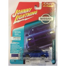 Johnny Lightning - Classic Gold - 1999 Nissan Skyline GT-R (BNR34) Bayside Blue Metallic