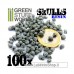 Green Stuff World 100x Resin Skulls