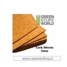 Green Stuff World Cork Sheet - A4 Size 5mm