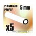 Green Stuff World ABS Plasticard - Profile TUBE 5 mm