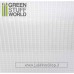 Green Stuff World ABS Plasticard - ENGINE GRATE Textured Sheet - A4
