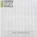 Green Stuff World ABS Plasticard - MEDIUM RECTANGLES Textured Sheet - A4