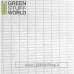Green Stuff World ABS Plasticard - LARGE RECTANGLES Textured Sheet - A4