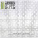 Green Stuff World ABS Plasticard - OFFSET RECTANGLE Textured Sheet - A4