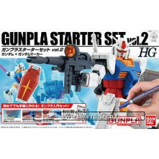 Bandai High Grade HG 1/144 Gunpla Starter Set Vol.2 Gundam Model Kits