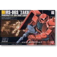 Bandai High Grade HG 1/144 MS-06S Char`s Zaku II Gundam Model Kits
